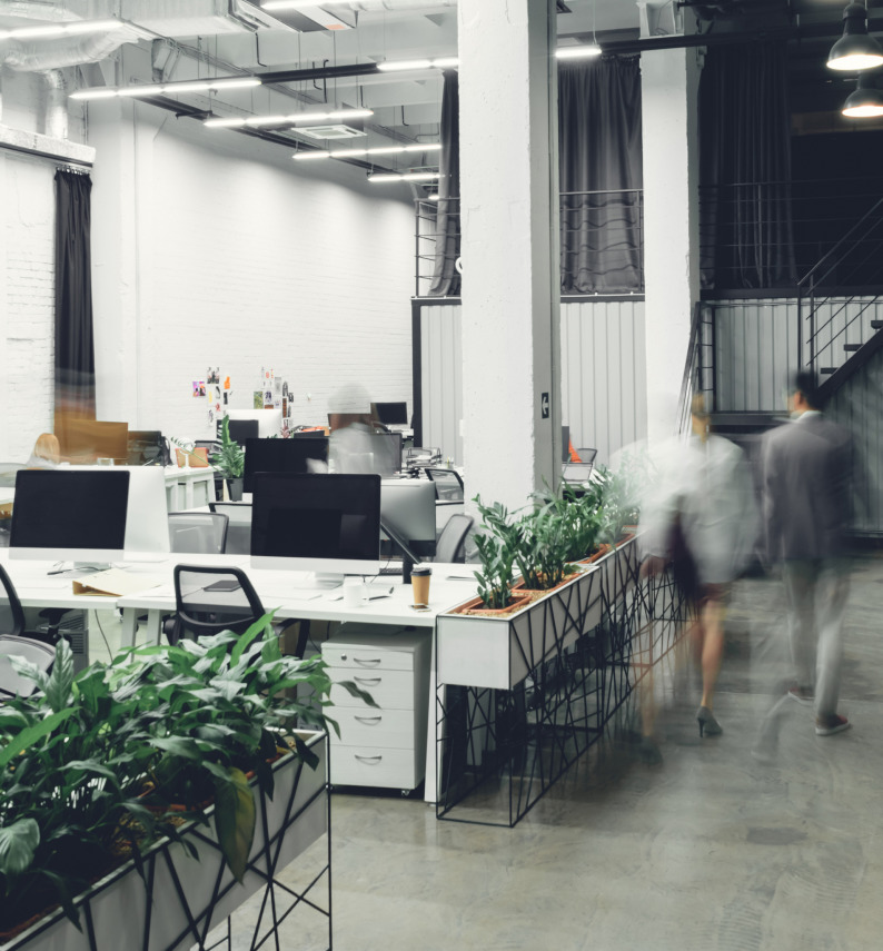 Picture of a Coworking office