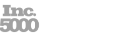 Inc 500 logo on a black background.