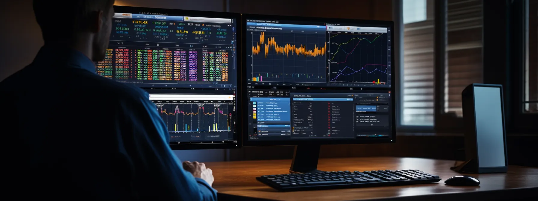 a person using a backlink analyzer tool on a computer screen to track and measure key metrics for white label link building.